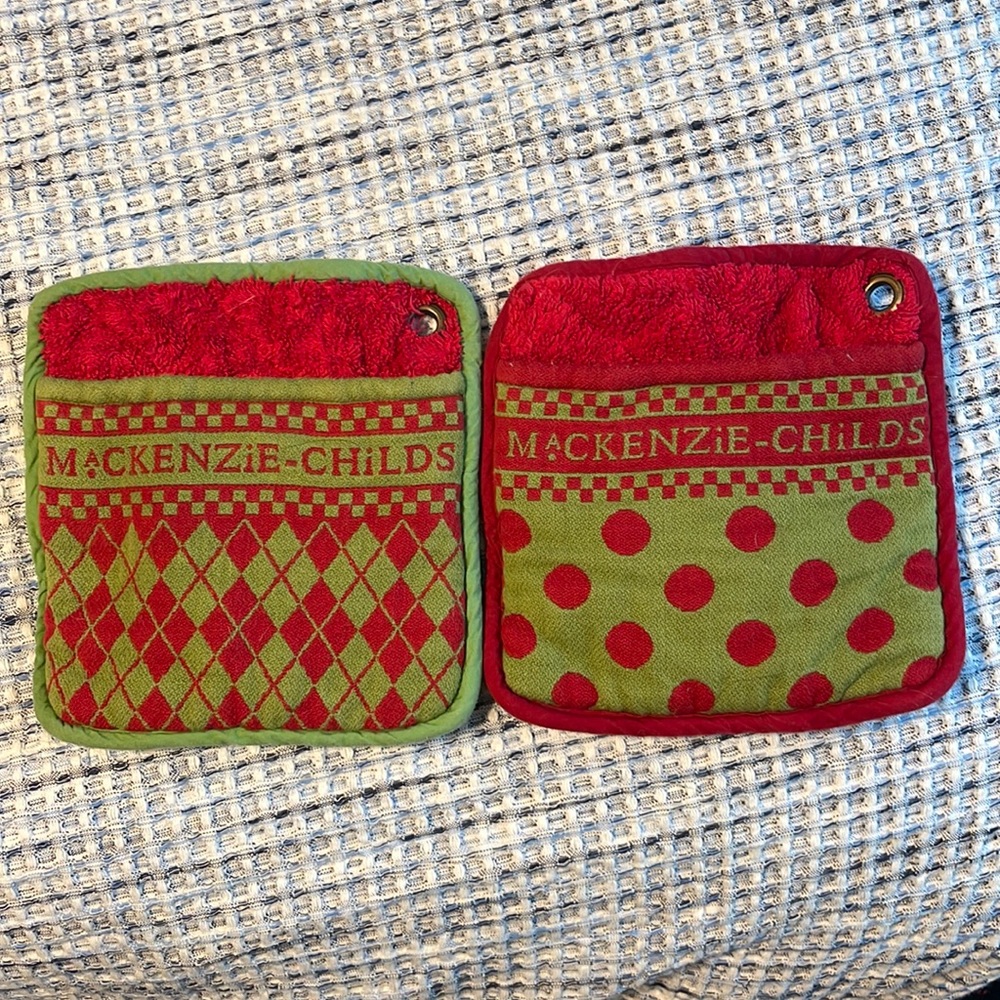Mackenzie Childs Pot holders